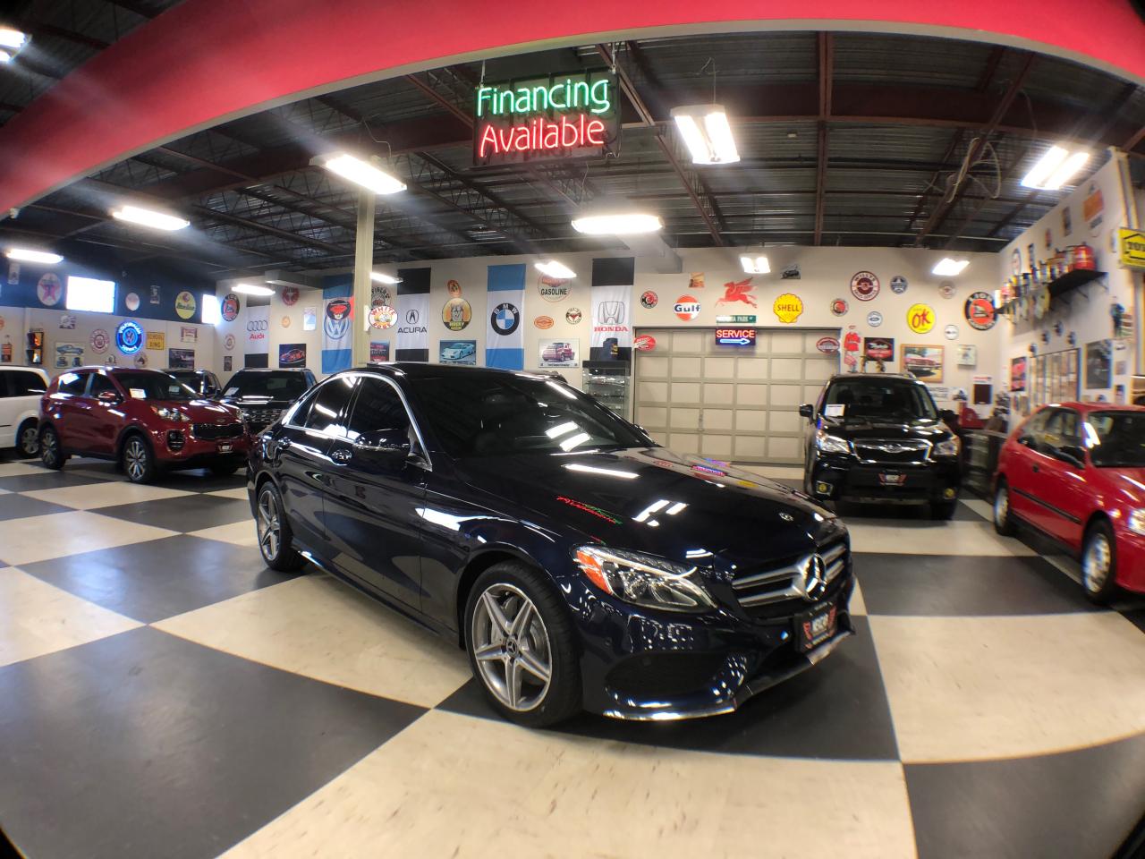 Used 2018 Mercedes-Benz C-Class C 300 4MATIC LEATHER PANO/ROOF NAVI 360 CAMERA for sale in North York, ON