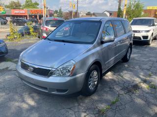 <p>2011 KIA SEDONA VAN 7 PASSENGER NO ACCIDENT CLEAN CAR FAX FULL SERVICE HISTORY KEYLESS ENTRY POWER WINDOWS POWER LOCKS POWER MIRRORS POWER TRUNK RELEASE HEATED SEATS CRUISE CONTROL ALLOY WHEELS CD AUX FULL MAINTENANCE DONE COMES SAFETY CERTIFIED INCLUDED IN THE PRICE . ALL YOU PAY IS PRICE PLUS TAX. YOU CAN CALL US AT 6476275600 TO BOOK AN APPOINTMENT FOR A TEST DRIVE AT 485 ROGERS RD TORONTO.PLEASE VISIT OUR WEBSITE AT WWW.LETSDOTHISAUTOSALES.CA</p><p> </p><p>*** SCHEDULE A TEST DRIVE TODAY!!! OPEN 7 DAYS A WEEK!!! *** </p><p><br />Phone Number : 647 627 56 00 <br /><br /><br /><br />All credit types welcome! Bad/Good/No Credit, bankruptcy, consumer proposal, new to Canada, student. Hassle-free approvals. No matter what your credit situation is, You Are Approved!!! <br /><br /><br /></p><p>Trade-ins Welcome!!!</p><p>Open 7 Days A Week / Mon-Fri 10AM-8PM / Sat 10AM-6PM / Sun 12-5PM / excluding stat holidays</p><p>Lets Do This Auto Sales Inc.</p><p>647-627-5600</p><p>www.letsdothisautosales.ca</p><p>Address: 485 Rogers Rd. York, Ontario</p>