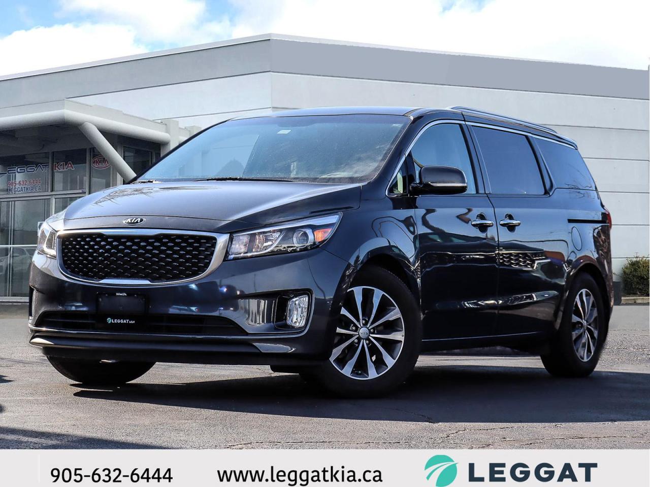 Used 2017 Kia Sedona SX+ | NO ACCIDENT | LEATHER | POWER SIDE DOORS AND TAIL GATE | ANDROID AUTO APPLE CARPLAY for sale in Burlington, ON