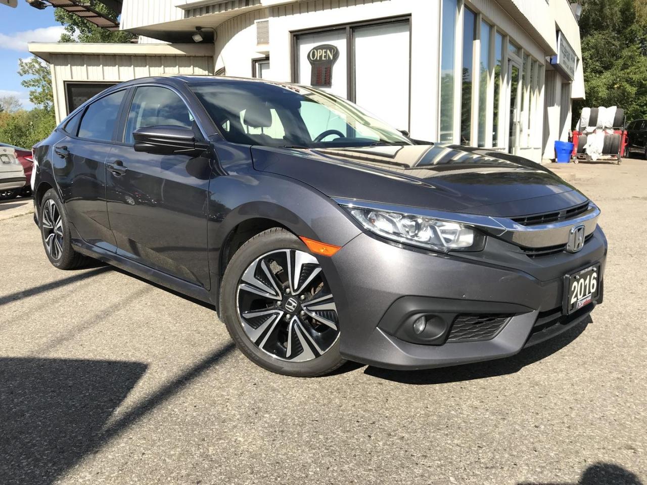 Used 2016 Honda Civic EX-T - BACK-UP/BLIND-SPOT CAM! SUNROOF! CAR PLAY! for sale in Kitchener, ON