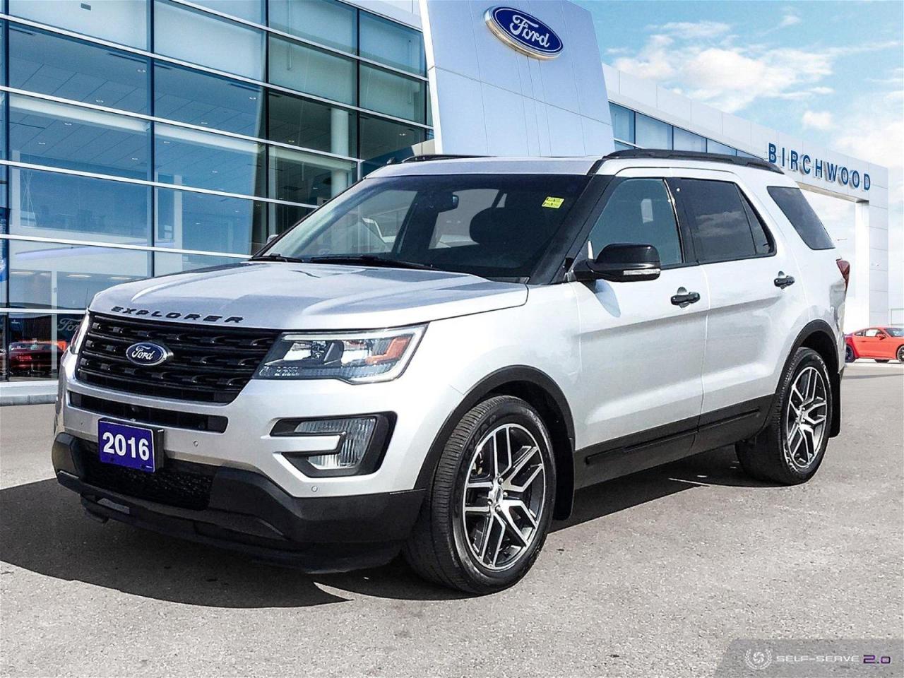 Used 2016 Ford Explorer Sport Pano Roof | Trailer Tow | Perforated Leather for sale in Winnipeg, MB