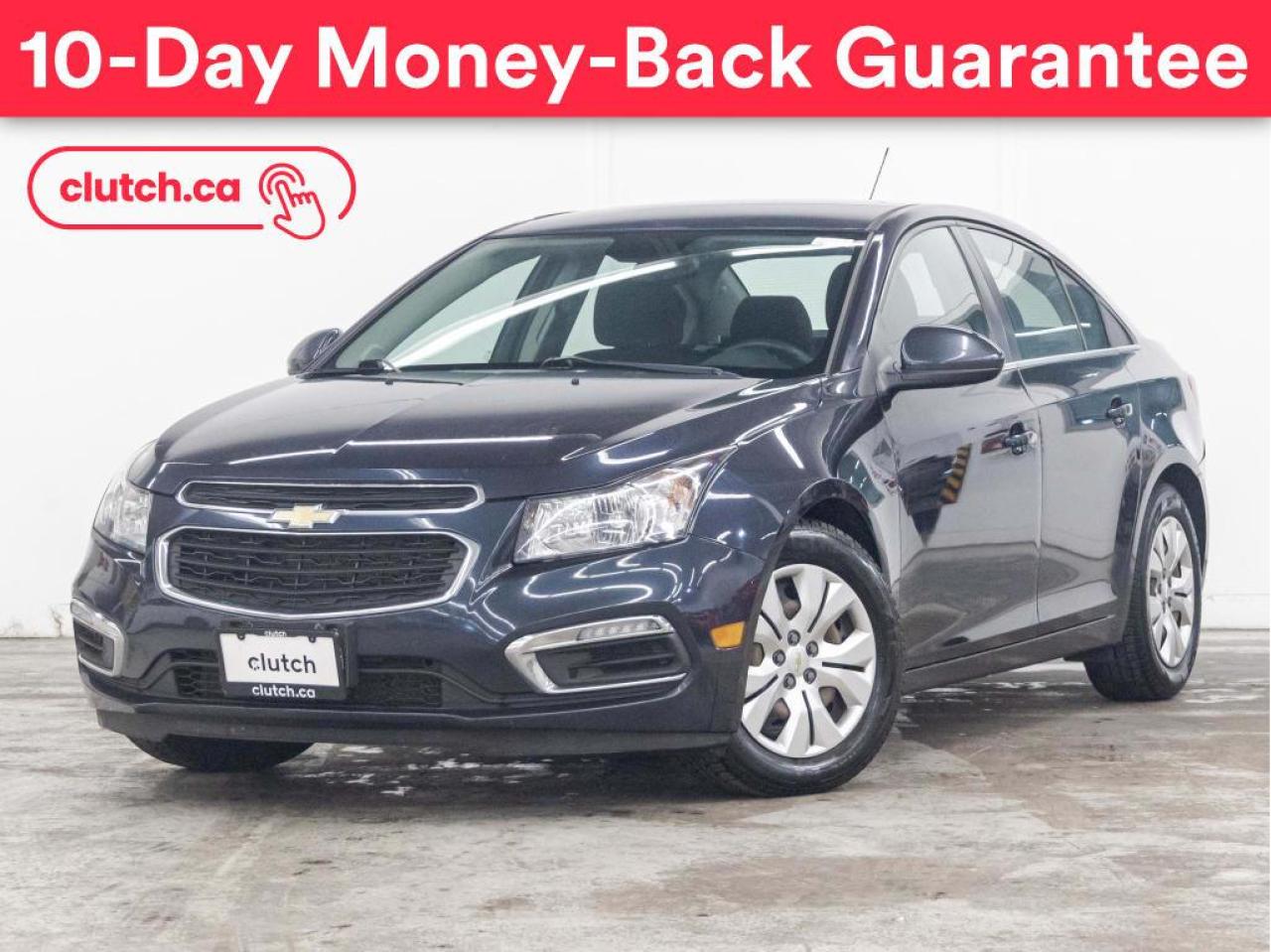 Used 2015 Chevrolet Cruze 1LT w/ Bluetooth, Backup Cam, Cruise Control, A/C for sale in Toronto, ON