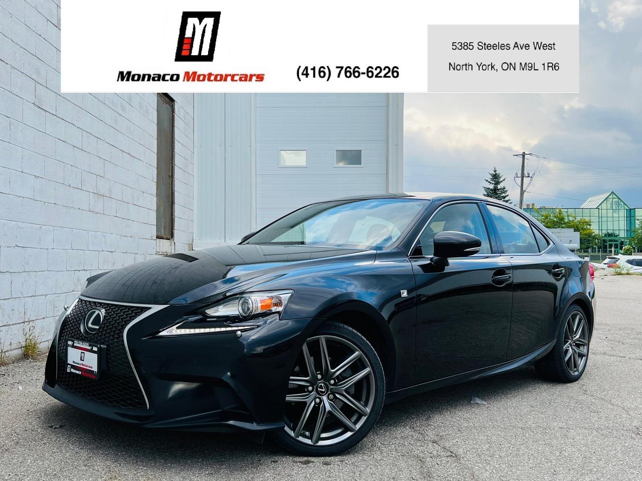 Used 2014 Lexus IS 250 F-Sport AWD -RED LEATHER|PADDLE SHIFTER|PUSH START for sale in North York, ON