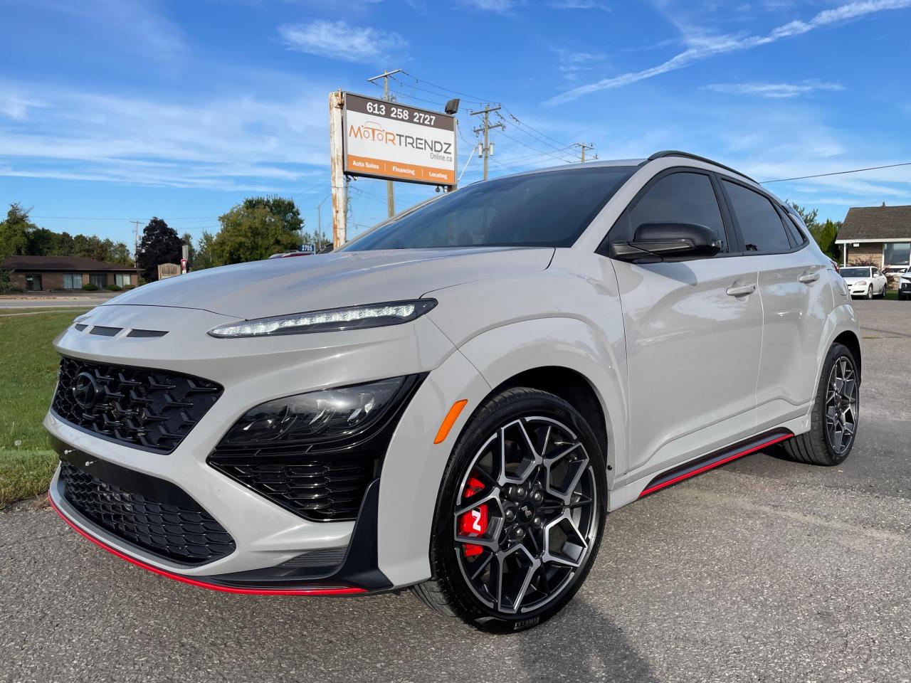 Used 2022 Hyundai KONA N 2.0T NAV! Leather! Turbo! for sale in Kemptville, ON