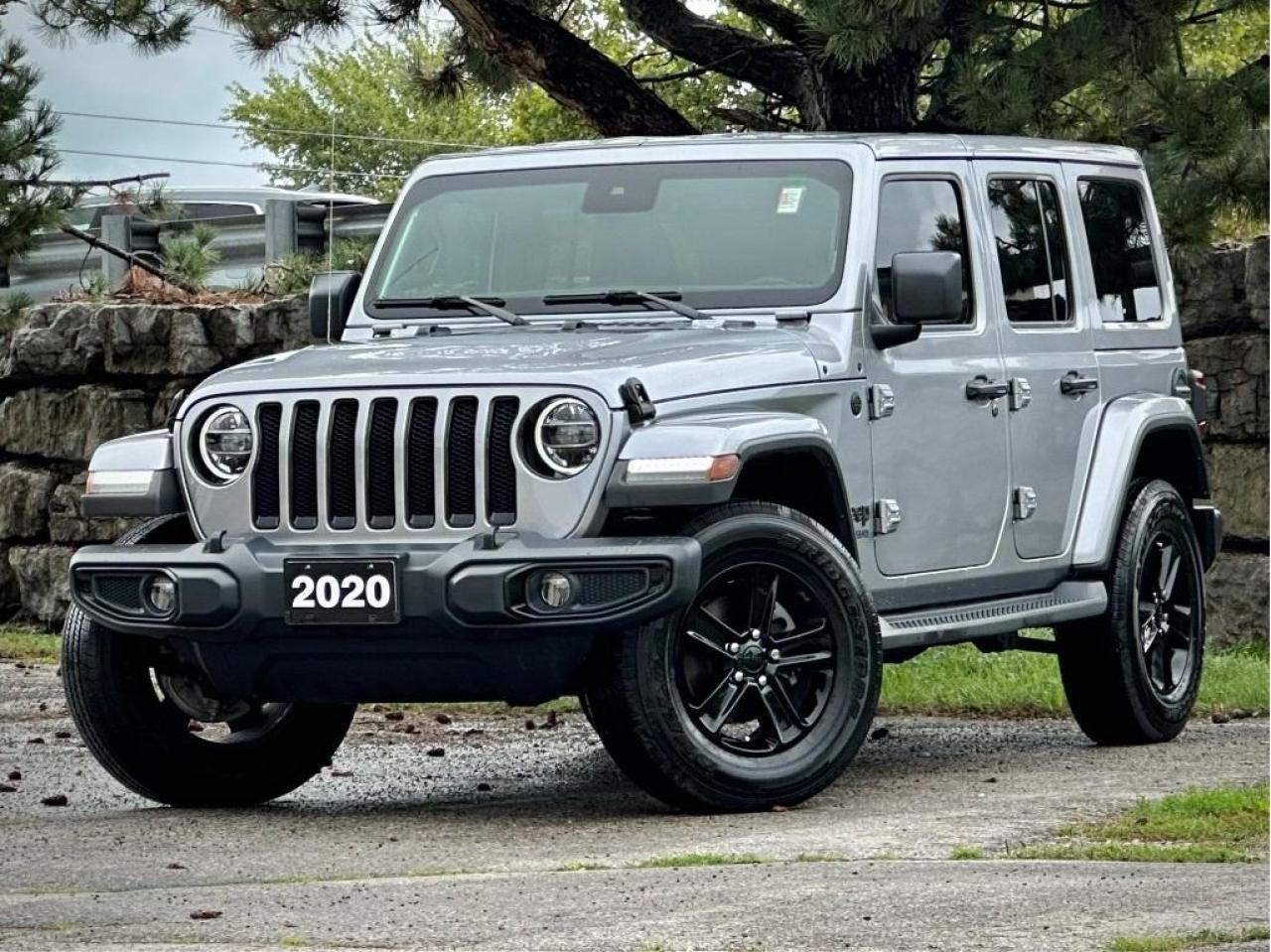 Used 2020 Jeep Wrangler Unlimited SAHARA ALTITUDE 4X4 | HEATED SEATS&WHEEL | CARPLAY for sale in Waterloo, ON