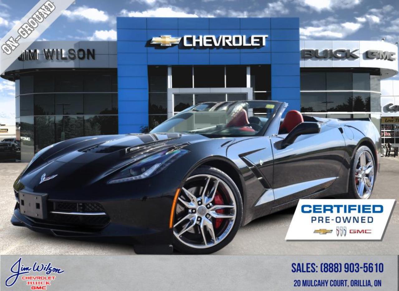 Used 2016 Chevrolet Corvette 2dr Stingray Z51 Conv w-3LT for sale in Orillia, ON
