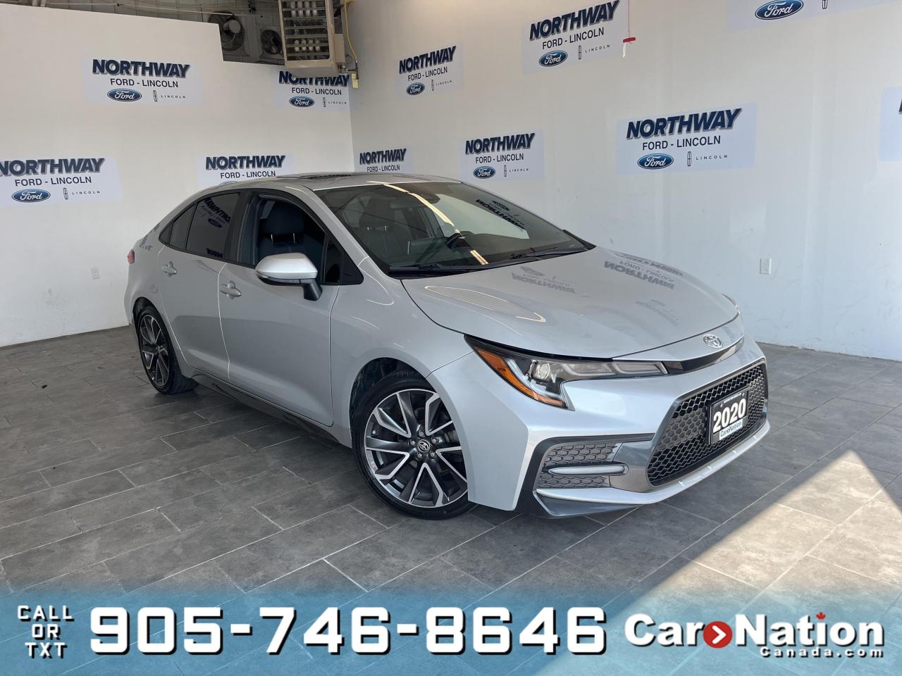 Used 2020 Toyota Corolla SE | TOUCHSCREEN | SUNROOF | 1 OWNER |OPEN SUNDAYS for sale in Brantford, ON