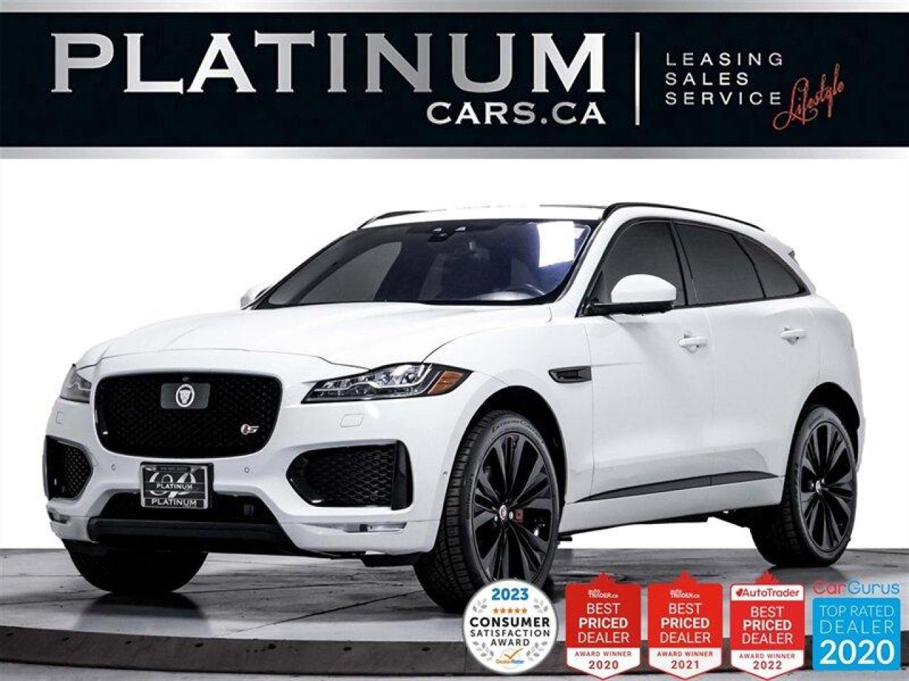 Used 2017 Jaguar F-PACE S, BLACK PKG, TECH PKG, MERIDIAN SOUND for sale in Toronto, ON