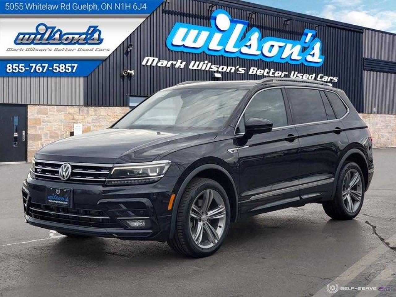 Used 2018 Volkswagen Tiguan Highline AWD - R-Line Package, Navigation, Digital Cockpit, Power Liftgate, Rear Camera, & More! for sale in Guelph, ON
