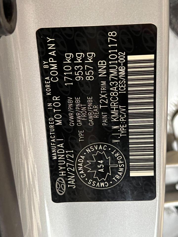 2021 Hyundai Venue Preferred+Lane Keep+BSM+Remote Start+Clean Carfax - Photo #41
