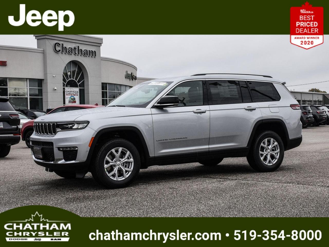New 2024 Jeep Grand Cherokee L Limited for sale in Chatham, ON