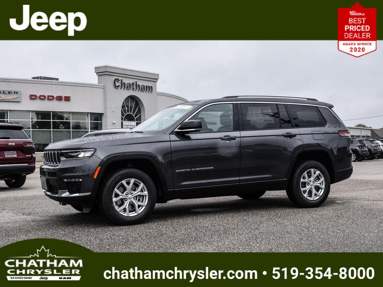 New 2024 Jeep Grand Cherokee L Limited for sale in Chatham, ON