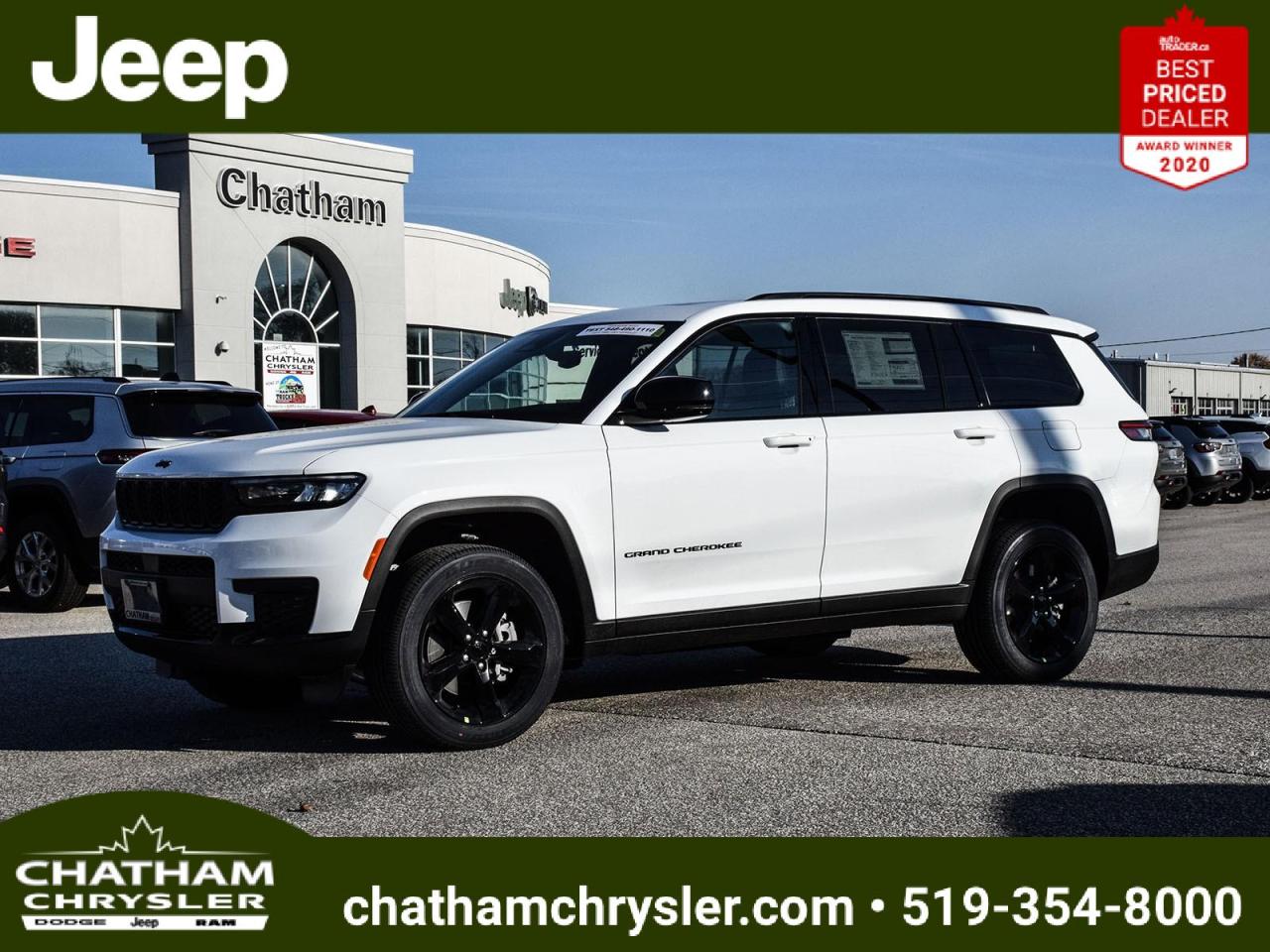 New 2024 Jeep Grand Cherokee L Laredo for sale in Chatham, ON