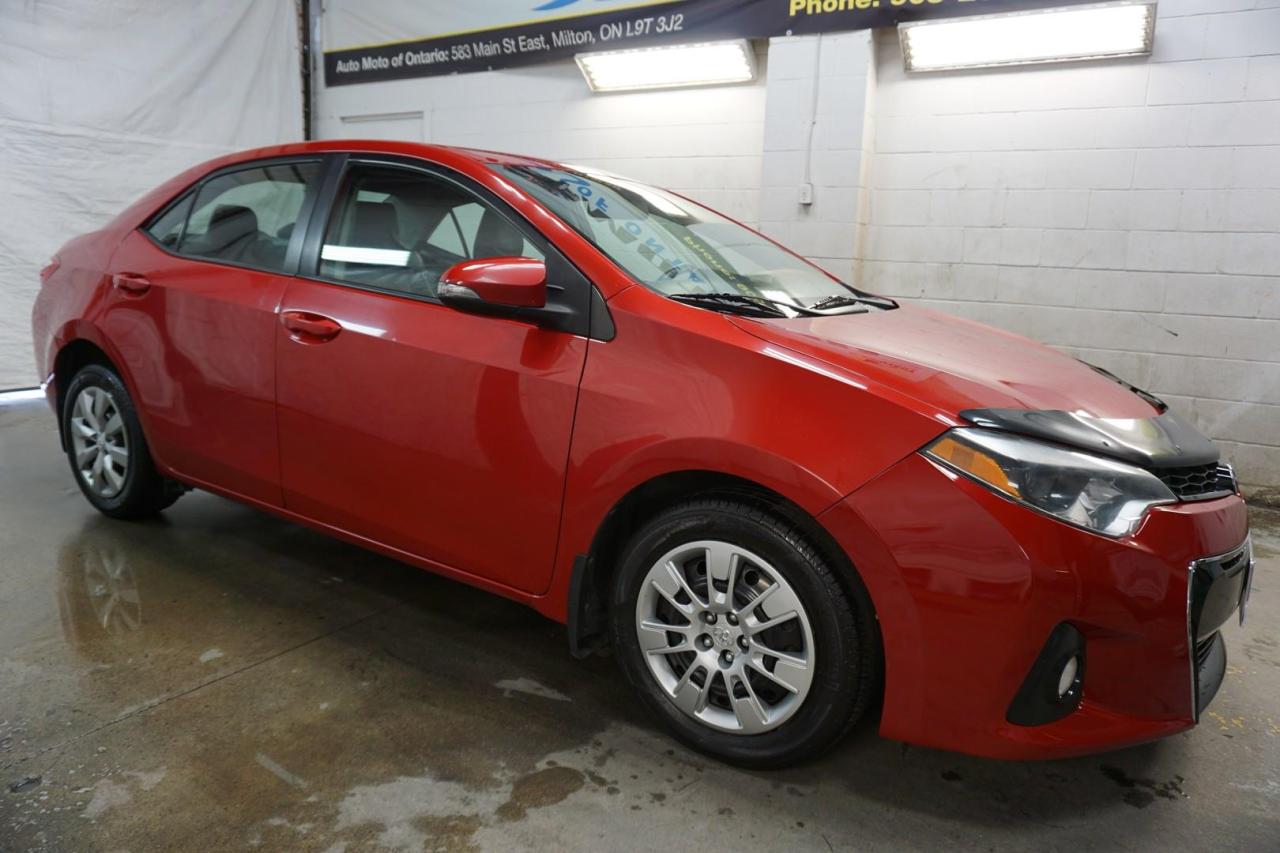 2015 Toyota Corolla S 1.8L CERTIFIED CAMERA BLUETOOTH LEATHER HEATED SEATS CRUISE CONTROL