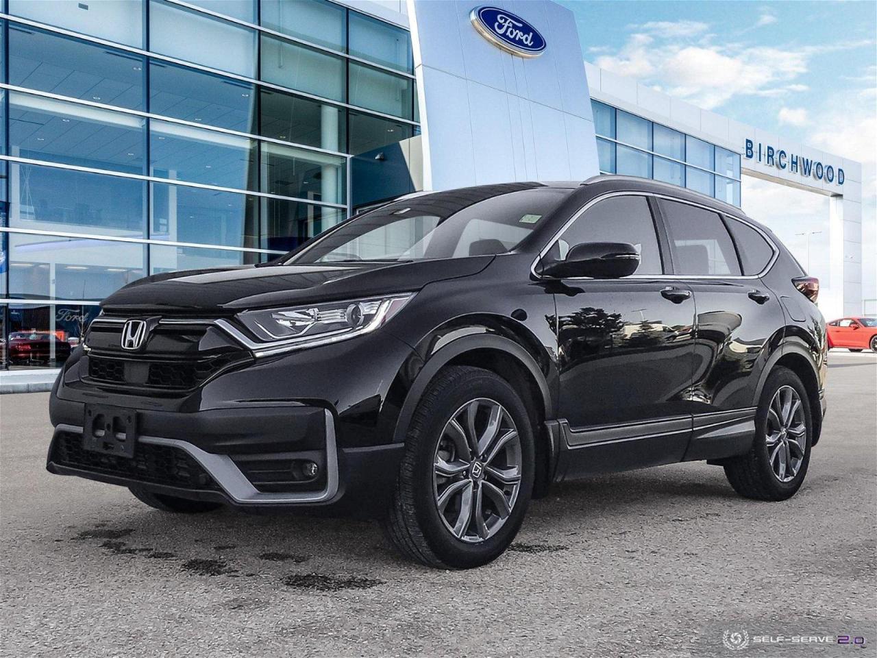 Used 2021 Honda CR-V Sport AWD | Moonroof | CarPlay | Partial Leather for sale in Winnipeg, MB