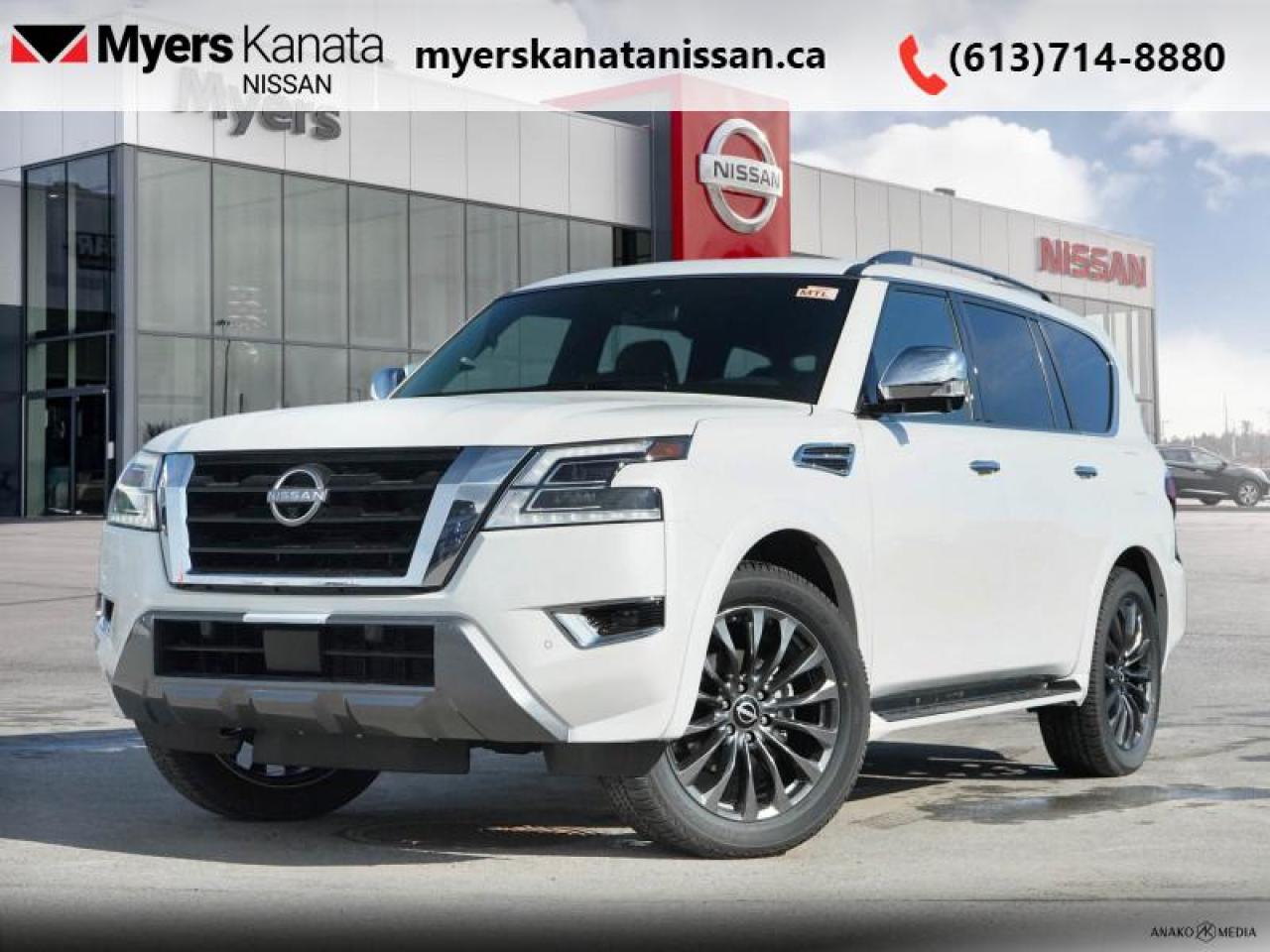 New 2024 Nissan Armada Platinum  -  Cooled Seats -  Sunroof for sale in Kanata, ON