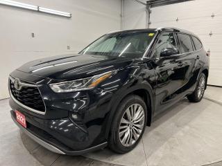Used 2021 Toyota Highlander PLATINUM AWD | 7 PASS | PANO ROOF | COOLED LEATHER for sale in Ottawa, ON