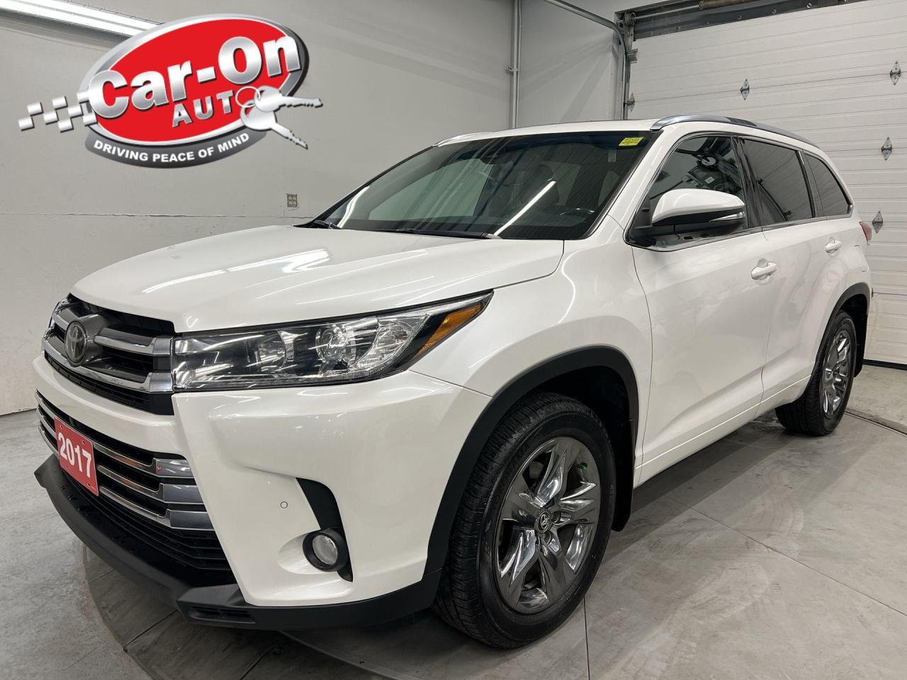 Used 2017 Toyota Highlander LIMITED AWD | 7 PASS | PANO ROOF | COOLED LEATHER for sale in Ottawa, ON
