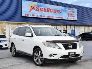 Used 2014 Nissan Pathfinder 7 PASS CERTIFIED Platinum Pano 2 ROOF  WE FINANCE for sale in London, ON