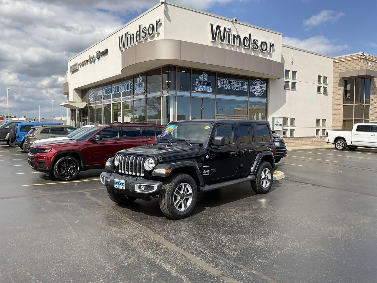 Used 2021 Jeep Wrangler Unlimited Unlimited Sahara for sale in Windsor, ON