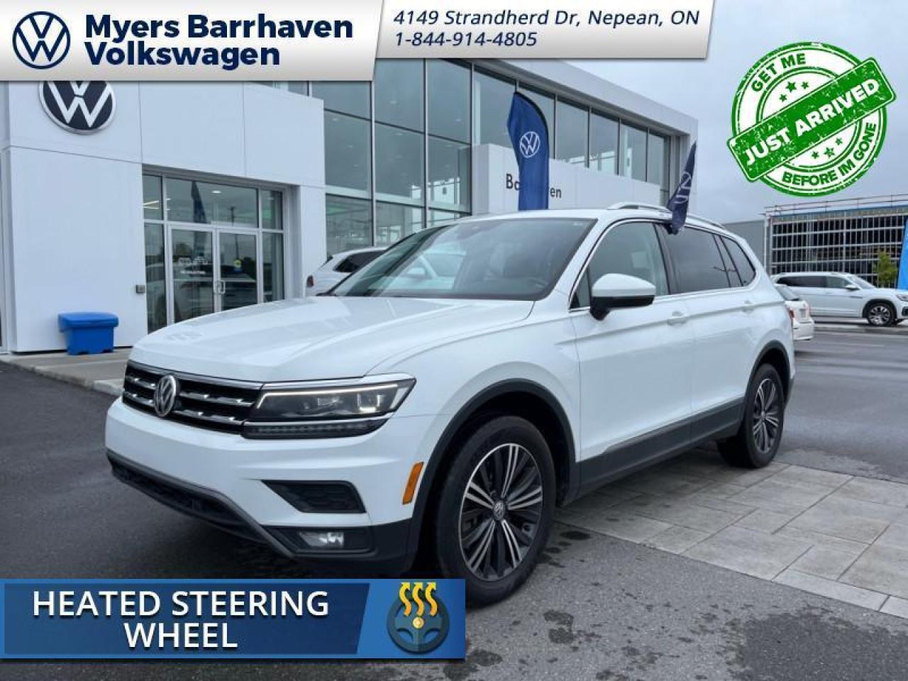 Used 2020 Volkswagen Tiguan Highline  - Sunroof -  Leather Seats for sale in Nepean, ON