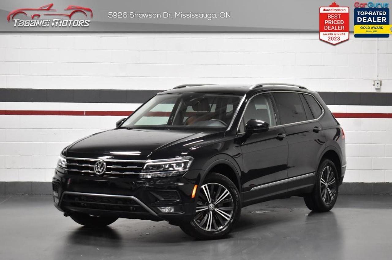 Used 2020 Volkswagen Tiguan Highline R-Line  Fender Navigation Panoramic Roof Digital Dash for sale in Mississauga, ON