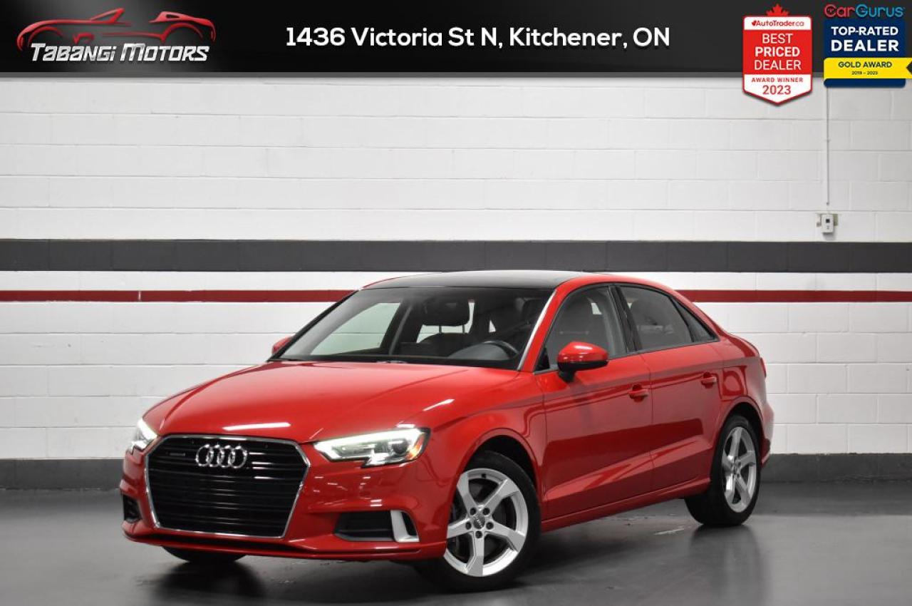 Used 2019 Audi A3 No Accident Sunroof Carplay Heated Seats for sale in Mississauga, ON