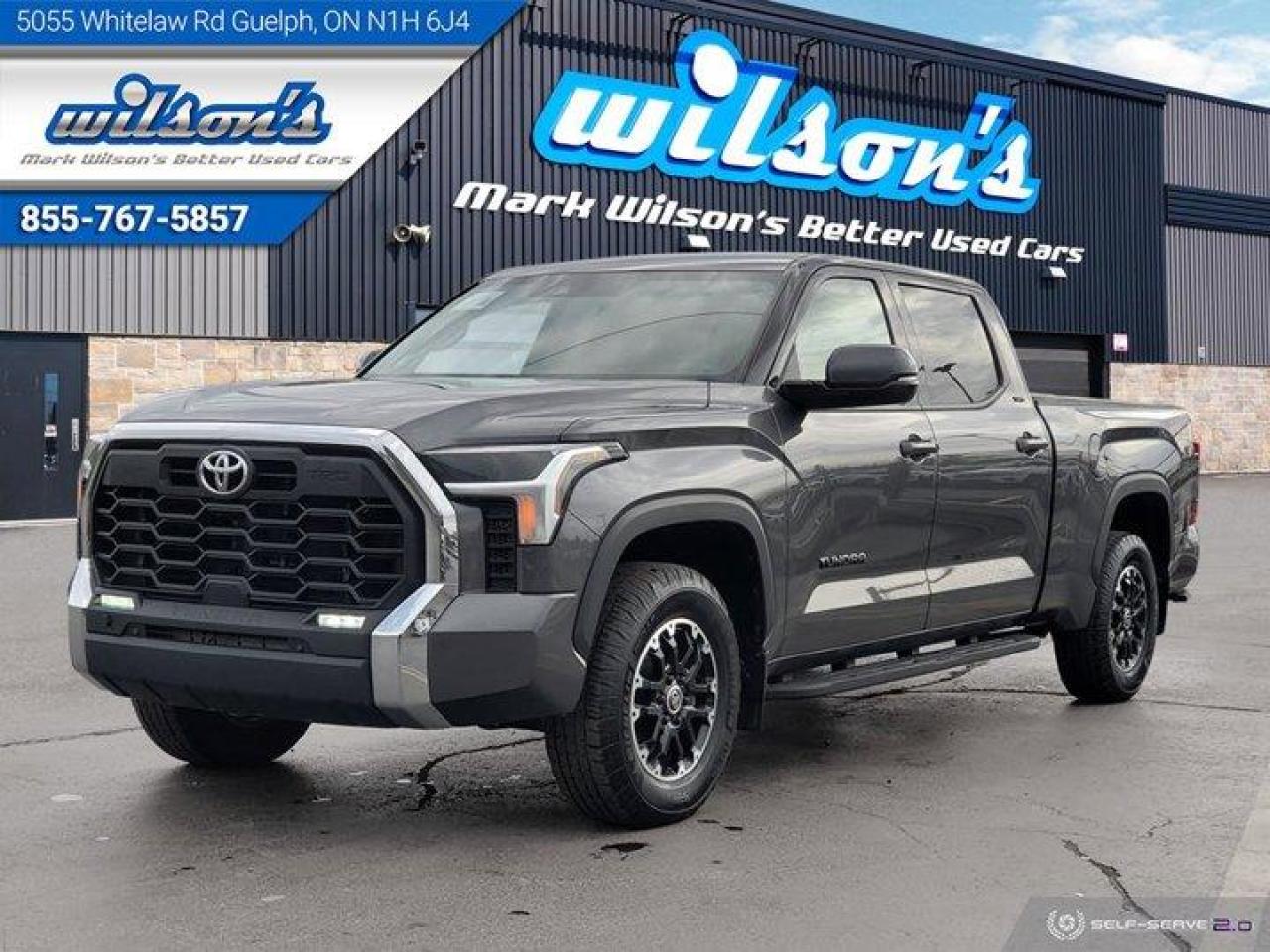 Used 2022 Toyota Tundra SR5 Crew Cab Long Box TRD Off-Road 4x4 - Heated+Power Seats, Tow PKG, CarPlay+Android, & Much More! for sale in Guelph, ON
