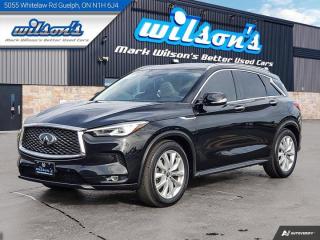 Used 2019 Infiniti QX50 Essential- Leather, Sunroof, Navigation, Heated Seats, 360 Camera, Power Lift Gate, Alloys & More! for sale in Guelph, ON