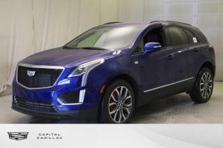 This 2024 Cadillac XT5 in Opulent Blue Metallic is equipped with AWD and Gas V6 3.6L/ engine.The Cadillac XT5 is style for any occasion. The signature grille and crest make a statement with every arrival, while sharp lines and sweeping curves meet jewel-like lighting elements for a style thats truly moving. Available LED Cornering Lamps cast light into corners as you take them, while available LED IntelliBeam headlamps automatically switch between high and low beams as vehicles approach. 20in alloy wheels, illuminating door handles and a hands-free liftgate help you stand apart on any road. Inside, comfort is in control with premium materials and an ultra-view power sunroof. 40/20/40 folding rear seats can also be folded flat to reveal up to 1.78 cubic meters space. With 310hp and 271 lb.-ft. of torque, the 3.6L V6 engine is powerful, but thats not the whole story. Innovative technologies like Active Fuel Management and Auto Stop/Start make this SUV efficient, too. Electronic Precision Shift moves you from Park to Drive in a simple gesture and puts you in command of an advanced 8-speed automatic transmission. Plus, three distinct driver modes and available All-Wheel Drive give you control of the driving experience. The XT5 offers a range of convenient features for staying connected on the road, including an infotainment system, Apple CarPlay and Android Auto compatibility, premium surround sound system, built-in Wi-Fi, navigation, rear camera mirror, wireless charging, reconfigurable gauge cluster and head-up display. Youll also find a comprehensive suite of safety features such as lane keep assist with lane departure warning, lane change alert, surround vision, pedestrian braking, and more.Check out this vehicles pictures, features, options and specs, and let us know if you have any questions. Helping find the perfect vehicle FOR YOU is our only priority.P.S...Sometimes texting is easier. Text (or call) 306-988-7738 for fast answers at your fingertips!Dealer License #914248Disclaimer: All prices are plus taxes & include all cash credits & loyalties. See dealer for Details.