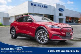 <p><strong><span style=font-family:Arial; font-size:18px;>Luxuriate in the art of driving with this masterfully designed automotive wonder..</span></strong></p> <p><strong><span style=font-family:Arial; font-size:18px;>Mainland Ford is proud to present the 2023 Ford Mustang Mach-E 300A Premium SUV..</span></strong> <br> This beauty is more than just a vehicle; its a statement on wheels.. Dressed in a radiant red exterior with a sophisticated black interior, this brand new, never driven marvel is the epitome of style and power.</p> <p><strong><span style=font-family:Arial; font-size:18px;>The Mustang Mach-E comes with an electric engine that guarantees superlative performance..</span></strong> <br> Experience the unparalleled ease of a 1 Speed Automatic transmission, ensuring you a smooth and comfortable drive every time.. Its exterior boasts a sleek spoiler and turns heads with its power door mirrors complete with turn signal indicator mirrors.</p> <p><strong><span style=font-family:Arial; font-size:18px;>The car is also equipped with a navigation system and state-of-the-art acoustic pedestrian protection, making each journey safe and sound..</span></strong> <br> Step inside and be welcomed by luxury: automatic temperature control, a memory seat with power 2-way lumbar support for both driver and passenger, and dual-zone A/C.. Youll also get access to a suite of smart technologies and features, including wireless phone connectivity, a front and rear exterior parking camera, and a garage door transmitter.</p> <p><strong><span style=font-family:Arial; font-size:18px;>Safety is one of the Mustang Mach-Es strongest suits, with features like brake assist, ABS brakes, and an array of airbags..</span></strong> <br> Plus, the vehicle comes with a traction control system - because your safety should never be compromised.. At Mainland Ford, we speak your language.</p> <p><strong><span style=font-family:Arial; font-size:18px;>We understand that buying a car is a big decision, and were here to make it easier for you..</span></strong> <br> Were committed to providing you with excellent service, and well guide you every step of the way.. Remember, The only way to do great work is to love what you do, as Steve Jobs once said.</p> <p><strong><span style=font-family:Arial; font-size:18px;>And we assure you, youll love everything about this Ford Mustang Mach-E..</span></strong> <br> Dont miss out on the opportunity to own this automotive masterpiece.. Visit us at Mainland Ford to experience the thrill of the 2023 Ford Mustang Mach-E 300A Premium SUV.</p> <p><strong><span style=font-family:Arial; font-size:18px;>This isnt just a car - its your next adventure.</span></strong></p><hr />
<p><br />
To apply right now for financing use this link : <a href=https://www.mainlandford.com/credit-application/ target=_blank>https://www.mainlandford.com/credit-application/</a><br />
<br />
Book your test drive today! Mainland Ford prides itself on offering the best customer service. We also service all makes and models in our World Class service center. Come down to Mainland Ford, proud member of the Trotman Auto Group, located at 14530 104 Ave in Surrey for a test drive, and discover the difference!<br />
<br />
***All vehicle sales are subject to a $599 Documentation Fee, $149 Fuel Surcharge, $599 Safety and Convenience Fee, $500 Finance Placement Fee plus applicable taxes***<br />
<br />
VSA Dealer# 40139</p>

<p>*All prices are net of all manufacturer incentives and/or rebates and are subject to change by the manufacturer without notice. All prices plus applicable taxes, applicable environmental recovery charges, documentation of $599 and full tank of fuel surcharge of $76 if a full tank is chosen.<br />Other items available that are not included in the above price:<br />Tire & Rim Protection and Key fob insurance starting from $599<br />Service contracts (extended warranties) for up to 7 years and 200,000 kms<br />Custom vehicle accessory packages, mudflaps and deflectors, tire and rim packages, lift kits, exhaust kits and tonneau covers, canopies and much more that can be added to your payment at time of purchase<br />Undercoating, rust modules, and full protection packages<br />Flexible life, disability and critical illness insurances to protect portions of or the entire length of vehicle loan?im?im<br />Financing Fee of $500 when applicable<br />Prices shown are determined using the largest available rebates and incentives and may not qualify for special APR finance offers. See dealer for details. This is a limited time offer.</p>