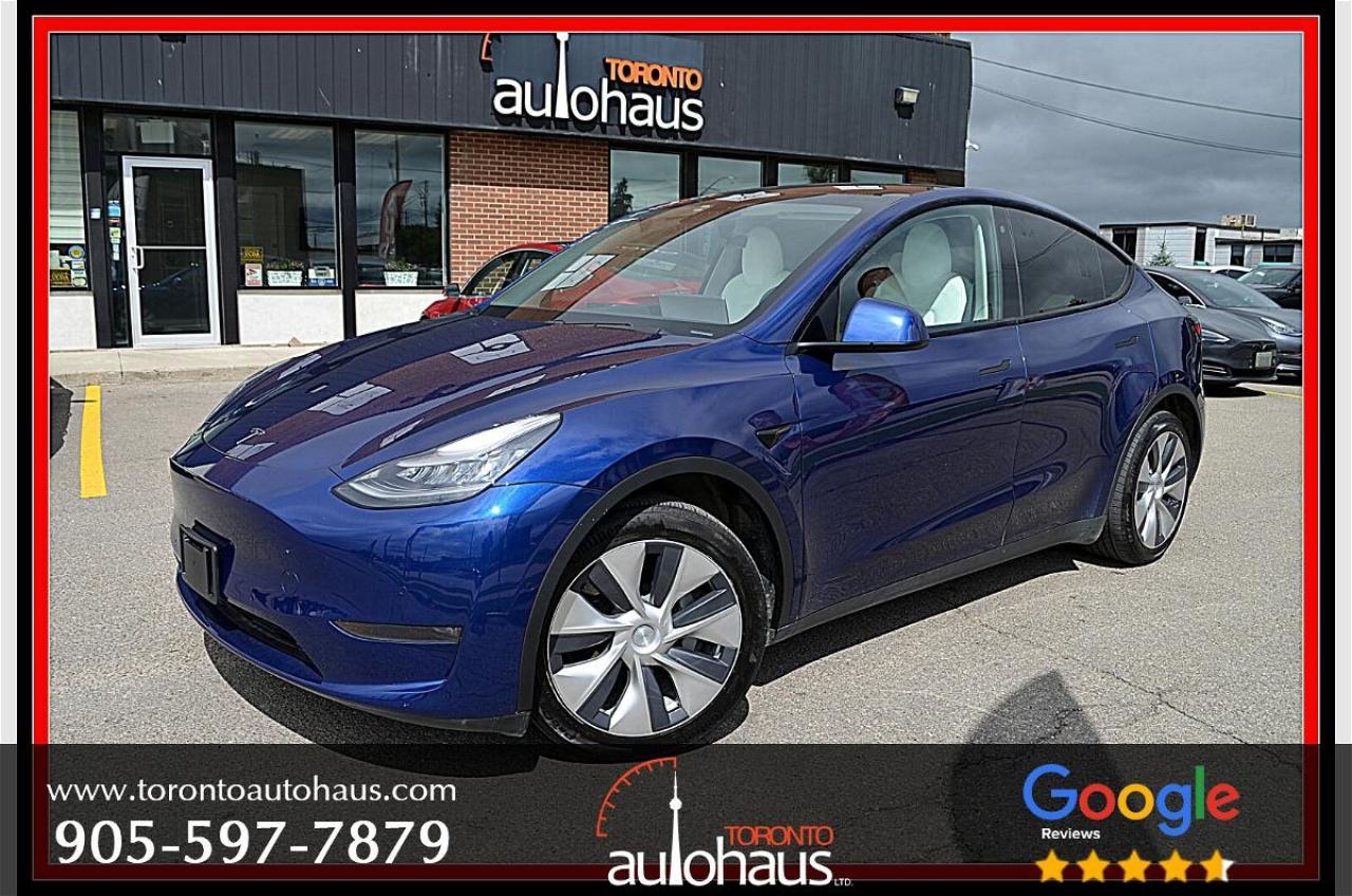 Used 2020 Tesla Model Y Long Range I WHITE INTERIOR for sale in Concord, ON