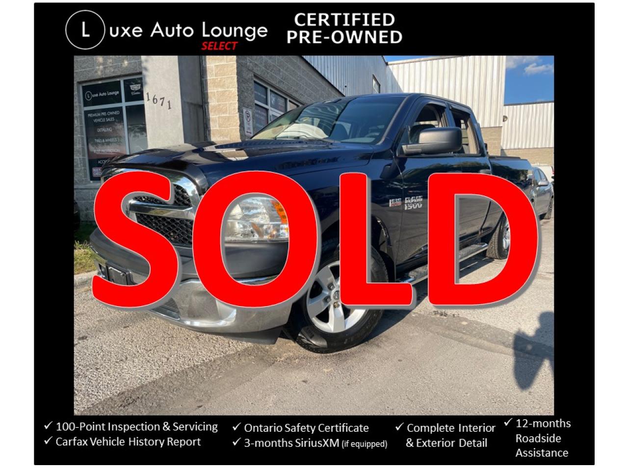 2014 RAM 1500 HEMI V8!! 4WD!! BACK-UP CAMERA, BLUETOOTH!!