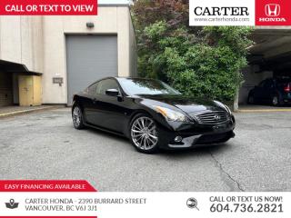 Used 2014 Infiniti Q60 Sport for sale in Vancouver, BC