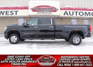 Used 2022 GMC Sierra 3500 HD DENALI DUALLY 6.6L DURAMAX, 10SP, 4X4, ALL OPTIONS for sale in Headingley, MB