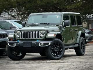 New 2024 Jeep Wrangler 4xe SAHARA 4 DOOR 4X4 | HEATED SEATS | APPLE CARPLAY for sale in Waterloo, ON