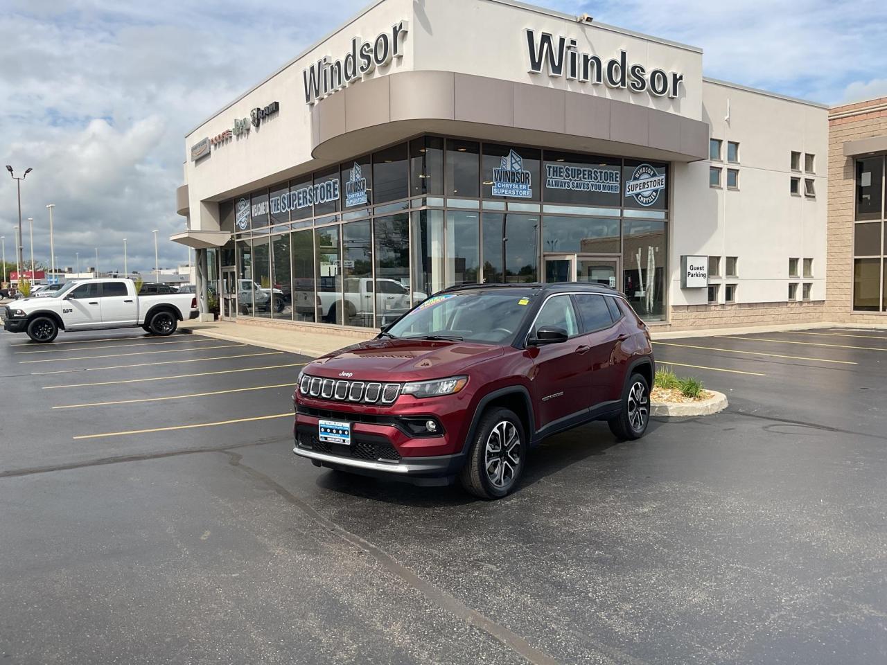 Used 2022 Jeep Compass LIMITED for sale in Windsor, ON