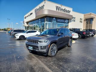 Used 2022 Jeep Grand Cherokee Overland for sale in Windsor, ON
