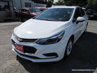 Used 2017 Chevrolet Cruze POWER EQUIPPED LT-HATCH-MODEL 5 PASSENGER 1.4L - TURBO.. HEATED SEATS.. POWER SUNROOF.. BACK-UP CAMERA.. BLUETOOTH SYSTEM.. BOSE AUDIO.. for sale in Bradford, ON