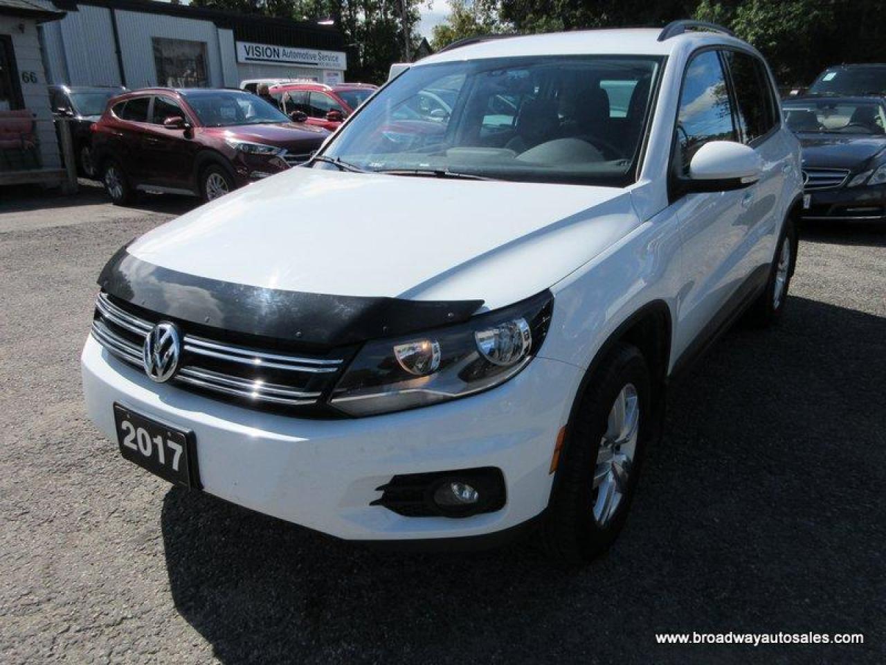 Used 2017 Volkswagen Tiguan POWER EQUIPPED TSI-MODEL 5 PASSENGER 2.0L - TURBO.. HEATED SEATS.. TOUCH SCREEN DISPLAY.. BACK-UP CAMERA.. BLUETOOTH SYSTEM.. for sale in Bradford, ON