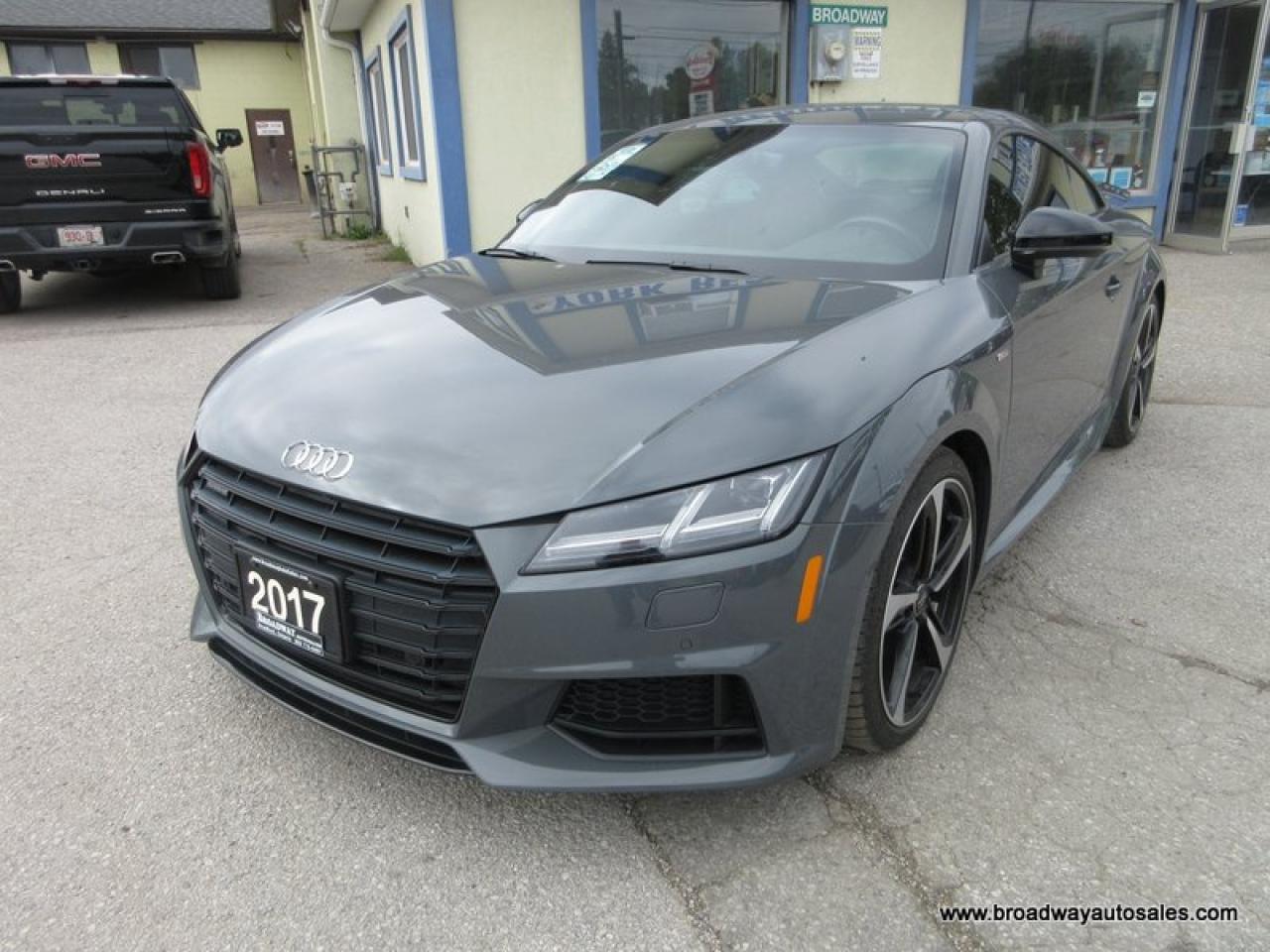 2017 Audi TT ALL-WHEEL DRIVE S-LINE-COUPE-MODEL 4 PASSENGER 2.0L - DOHC.. NAVIGATION.. LEATHER.. DRIVE-MODE-SELECT.. BACK-UP CAMERA.. BLUETOOTH SYSTEM..