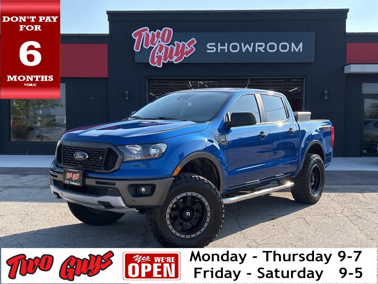 Used 2019 Ford Ranger FX4 Crew 4x4 | KO2 BAJA TIRES | KATZKIN Lthr | for sale in St Catharines, ON
