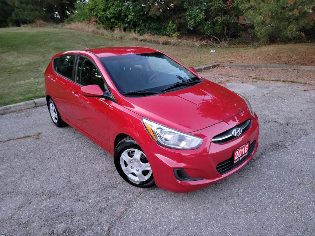 Used 2016 Hyundai Accent 5dr HB, BLUETOOTH, HEATED SEATS, CRUISE CONTROL, CERTIFIED for sale in Mississauga, ON