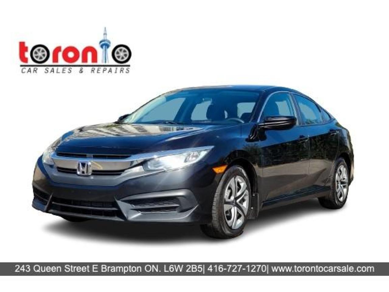 Used 2018 Honda Civic LX|CARFAX CLEAN|B/U CAM for sale in Brampton, ON