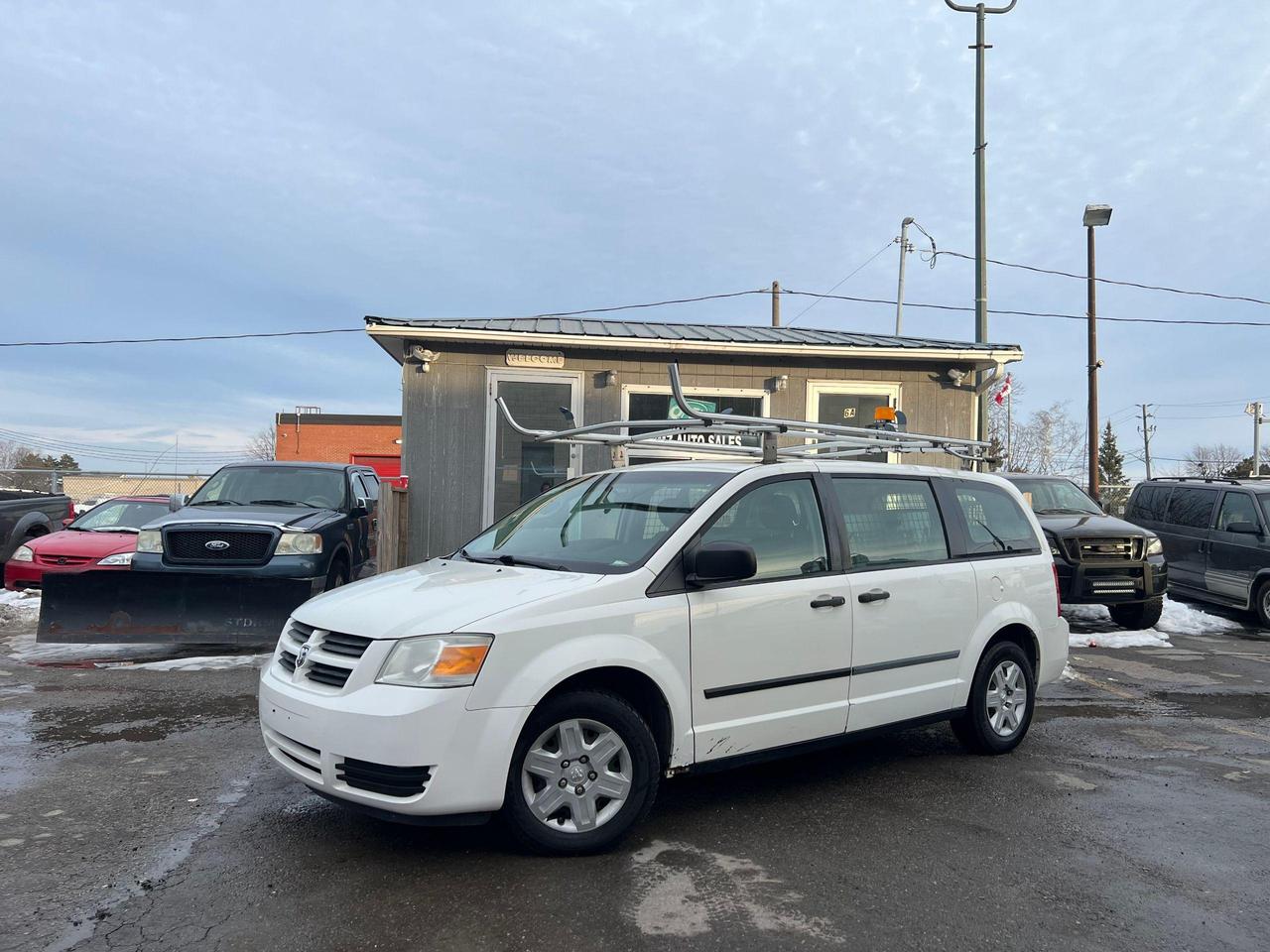 <p>LOT CLEAROUT!!! PRICED TO GO!! 3.3L CARGO VAN. HEAVY DUTY SUSPENSION, ROOF RACK, LADDER RACK, SHELVES, 120V INVERTER. &nbsp; FLEET BELL. REAR SHELVES CAN BE REMOVED. RUNS AND DRIVES. SAFTEY AVAILABLE PLEASE CONTACT DEALER FOR MORE INFO&nbsp;</p><p>&nbsp;</p><p><span style=color: #3e4153; font-family: Larsseit, Arial, sans-serif; font-size: 16px; white-space: pre-line; background-color: #f9f9f9;><span style=color: #050505; font-family: Segoe UI Historic, Segoe UI, Helvetica, Arial, sans-serif; font-size: 15px; white-space: pre-wrap; background-color: #ffffff;>www.wmzauto.ca All vehicles are PRE-OWNED. ALL PRICES ARE PLUS TAX AND LICENSING. All vehicles come with Carfax history reports. For any inquiries please call 416 817 6764. Come visit us at 6 Rutherford Road South, Brampton. Hours of operation include Mon-Fri (10 AM-6 PM), The list of options on the vehicles is automatically VIN decoded and as a result, there may be discrepancies between what is listed and the vehicle. Please check with dealer for details.</span></span></p><p><span style=color: #3e4153; font-family: Larsseit, Arial, sans-serif; font-size: 16px; white-space: pre-line; background-color: #f9f9f9;><span style=color: #050505; font-family: Segoe UI Historic, Segoe UI, Helvetica, Arial, sans-serif; font-size: 15px; white-space: pre-wrap; background-color: #ffffff;><span style=white-space: normal;>If you choose to purchase this vehicle Asis, OMVIC states that we must say this, This vehicle is being sold as-is, unfit, not e-tested and is not represented as being in a road worthy condition, mechanically sound or maintained at any guaranteed level of quality. The vehicle may not be fit for use as a means of transportation and may require substantial repairs at the purchasers expense. It may not be possible to register the vehicle to be driven in its current condition.</span><span style=caret-color: #000000; color: #000000; font-family: -apple-system, BlinkMacSystemFont, Segoe UI, Roboto, Oxygen, Ubuntu, Cantarell, Open Sans, Helvetica Neue, sans-serif; font-size: medium;> </span></span></span></p>