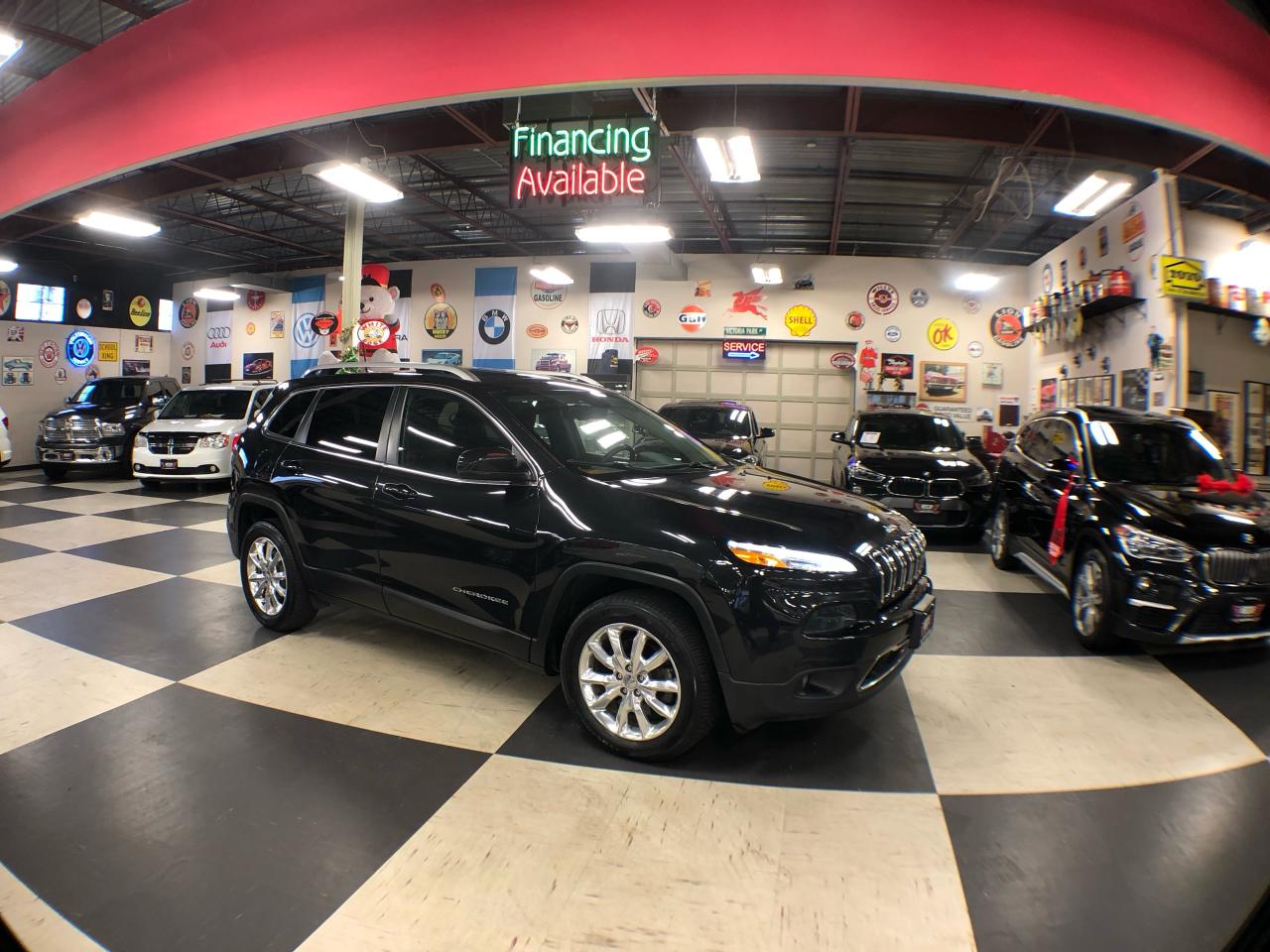 2016 Jeep Cherokee LIMITED 4WD LEATHER PAN/ROOF H/SEAT P/START CAMERA