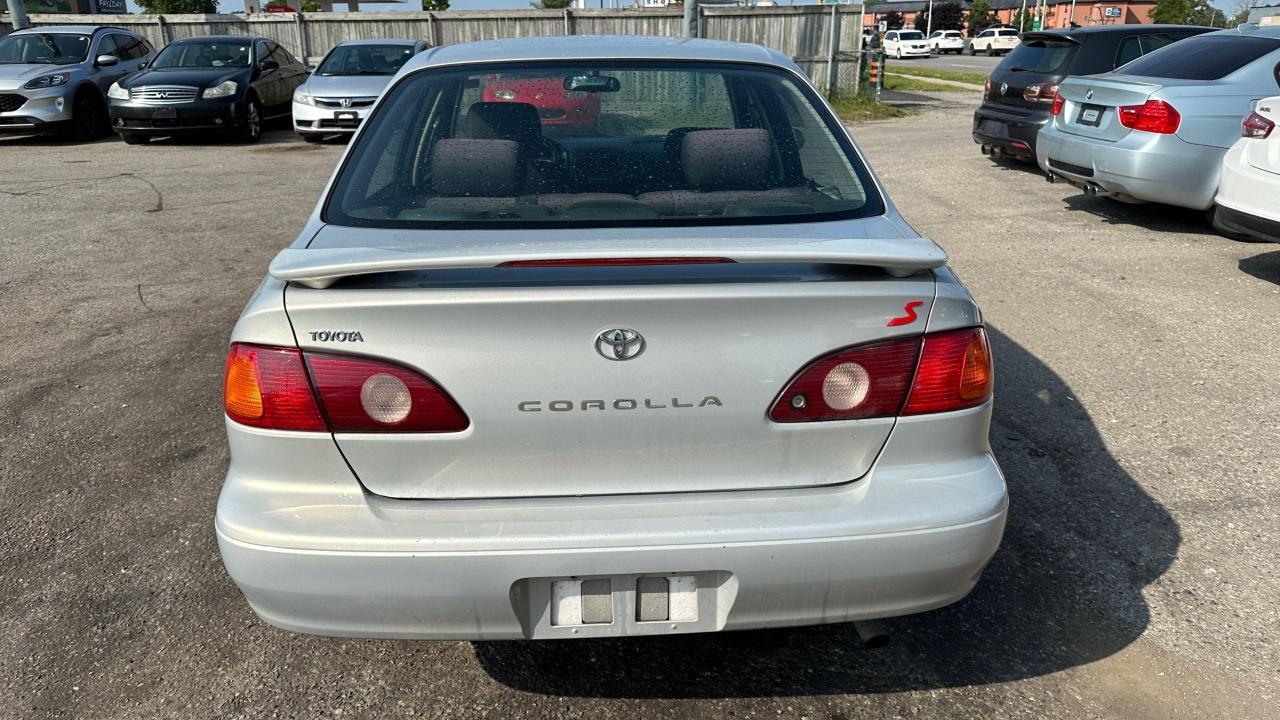 2001 Toyota Corolla S*MINT*OILED*ONLY 199KMS*NO ACCIDENT*1 OWNER - Photo #4