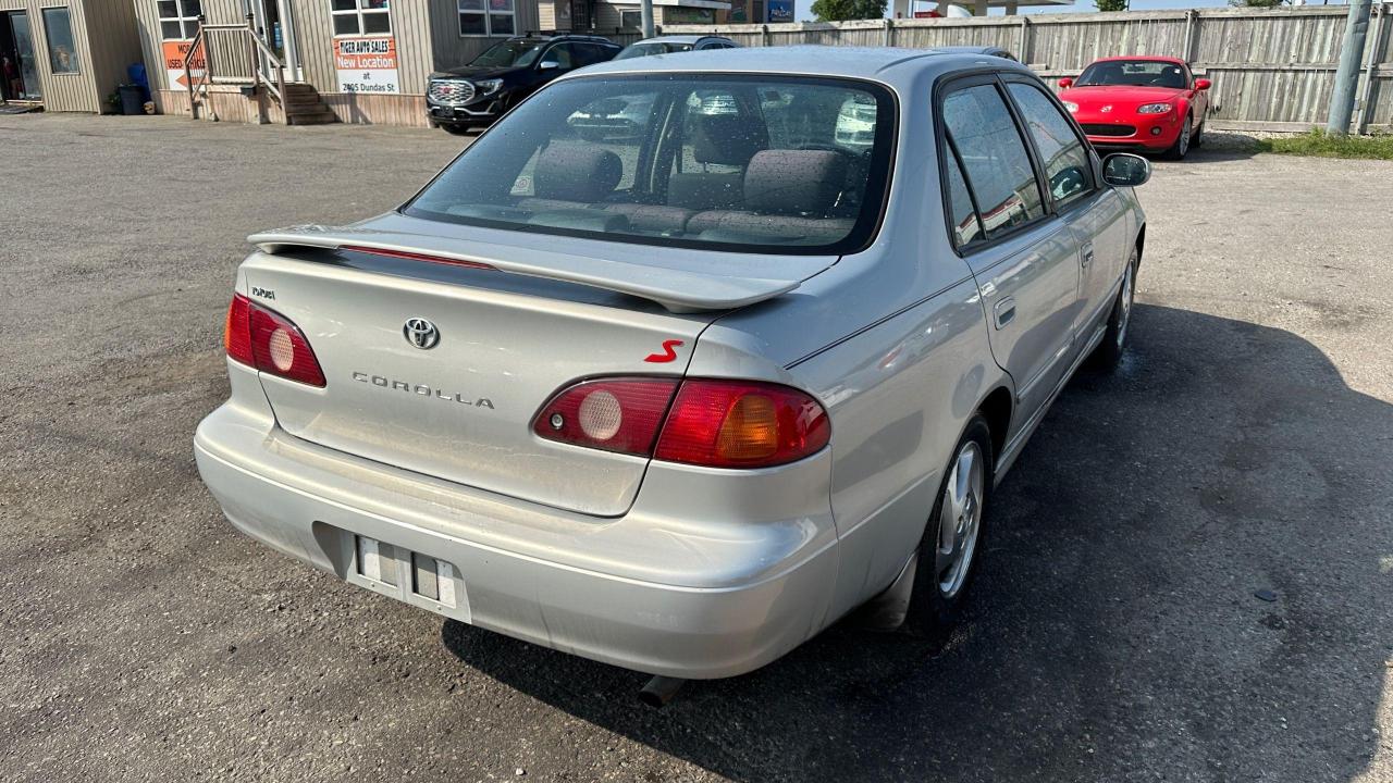 2001 Toyota Corolla S*MINT*OILED*ONLY 199KMS*NO ACCIDENT*1 OWNER - Photo #5