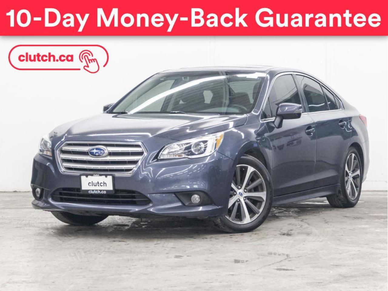 Used 2017 Subaru Legacy 2.5i w/Limited & Tech Pkg w/ Bluetooth, Adaptive Cruise, A/C, Nav for sale in Toronto, ON