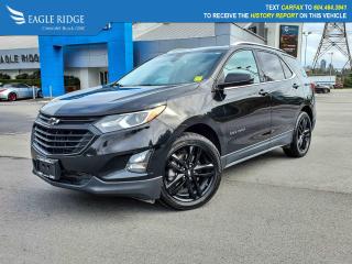 Used 2020 Chevrolet Equinox LT Remote Vehicle Start, Power sunroof, Cruise control, Rear park assist, backup camera, HD rear camera, for sale in Coquitlam, BC